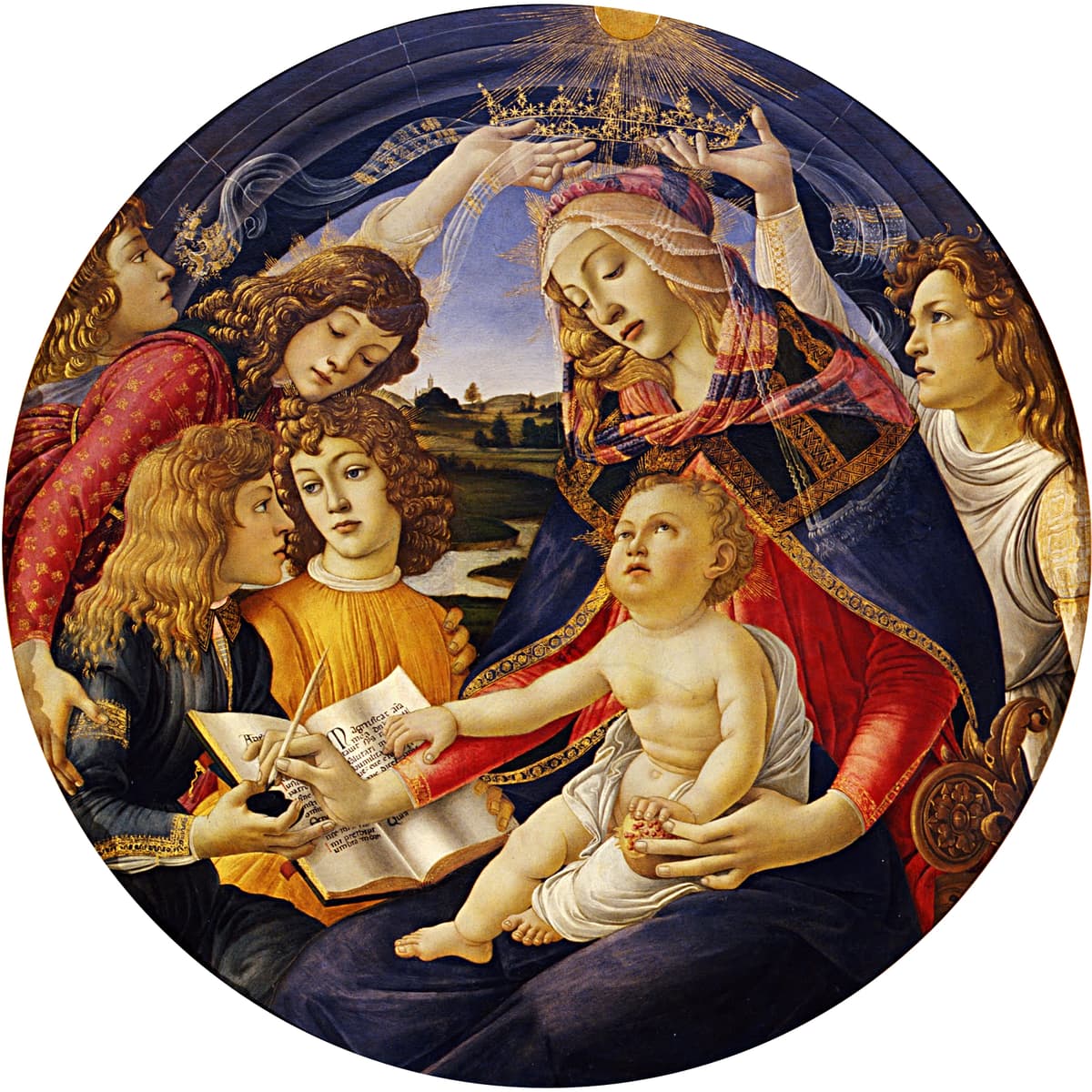 Madonna del Magnificat — Botticelli